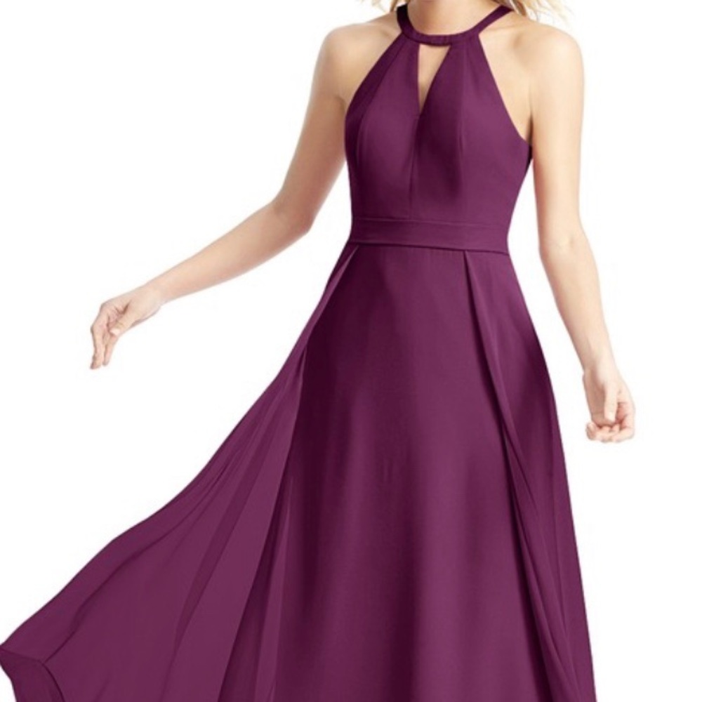 Azazie Melody Dress Raspberry